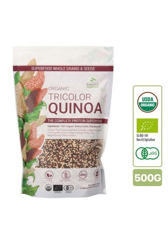 Nature's Superfoods Nature's Superfoods Organic Tricolor Quinoa Seeds 500g 580C6ES5D724A0GS_1