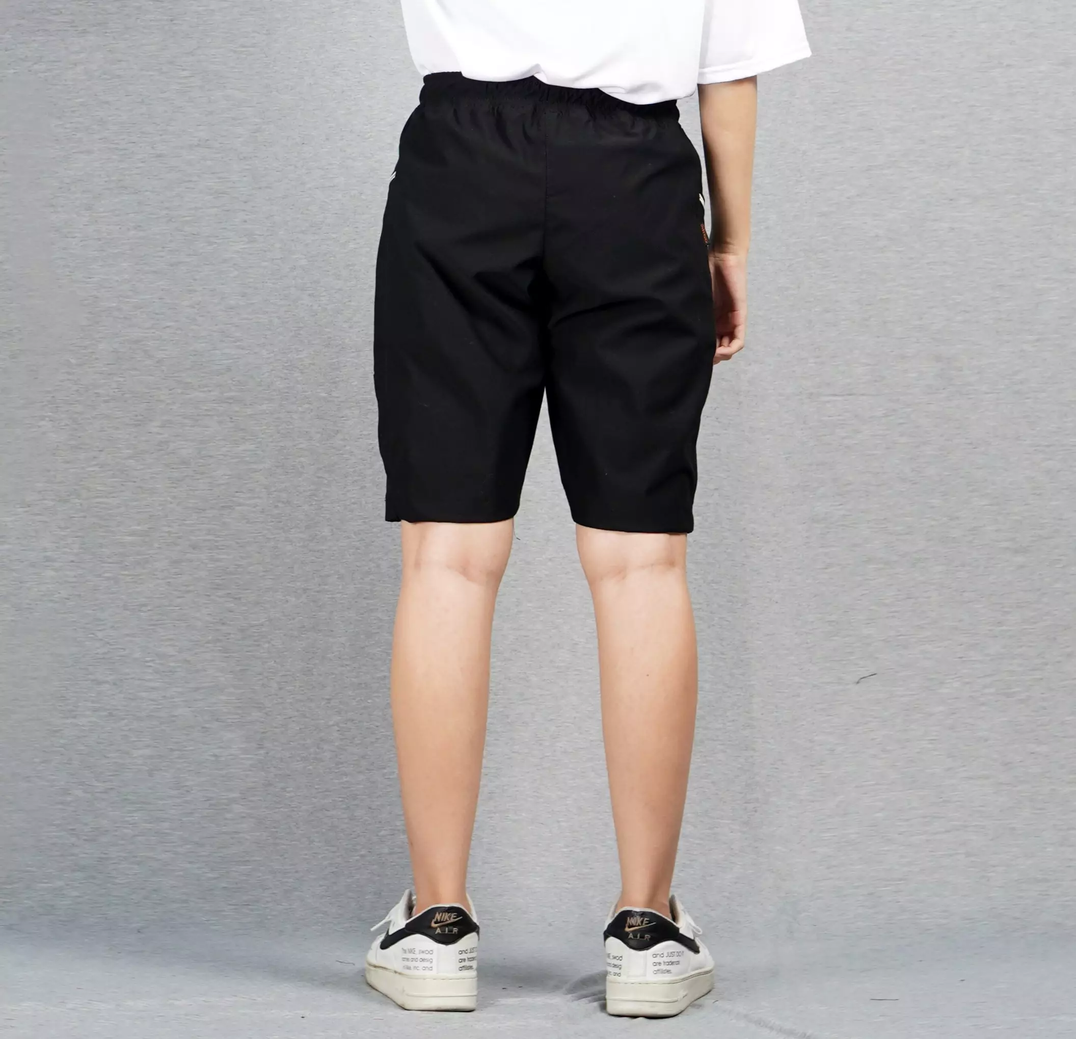 XYAN Celana Pendek Wanita Celana Chino Pendek Celana Pendek Chino Pants Short Pants - HITAM