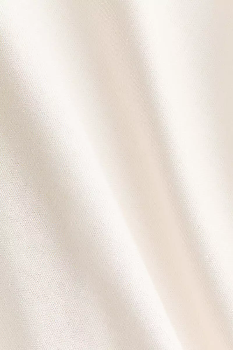 Linen-blend slip dress