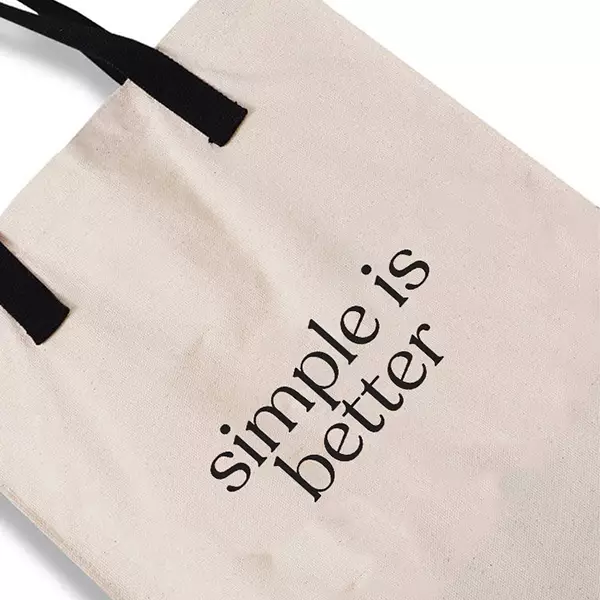 AMC85 Totebag Thirdday Simple Is Better Broken white