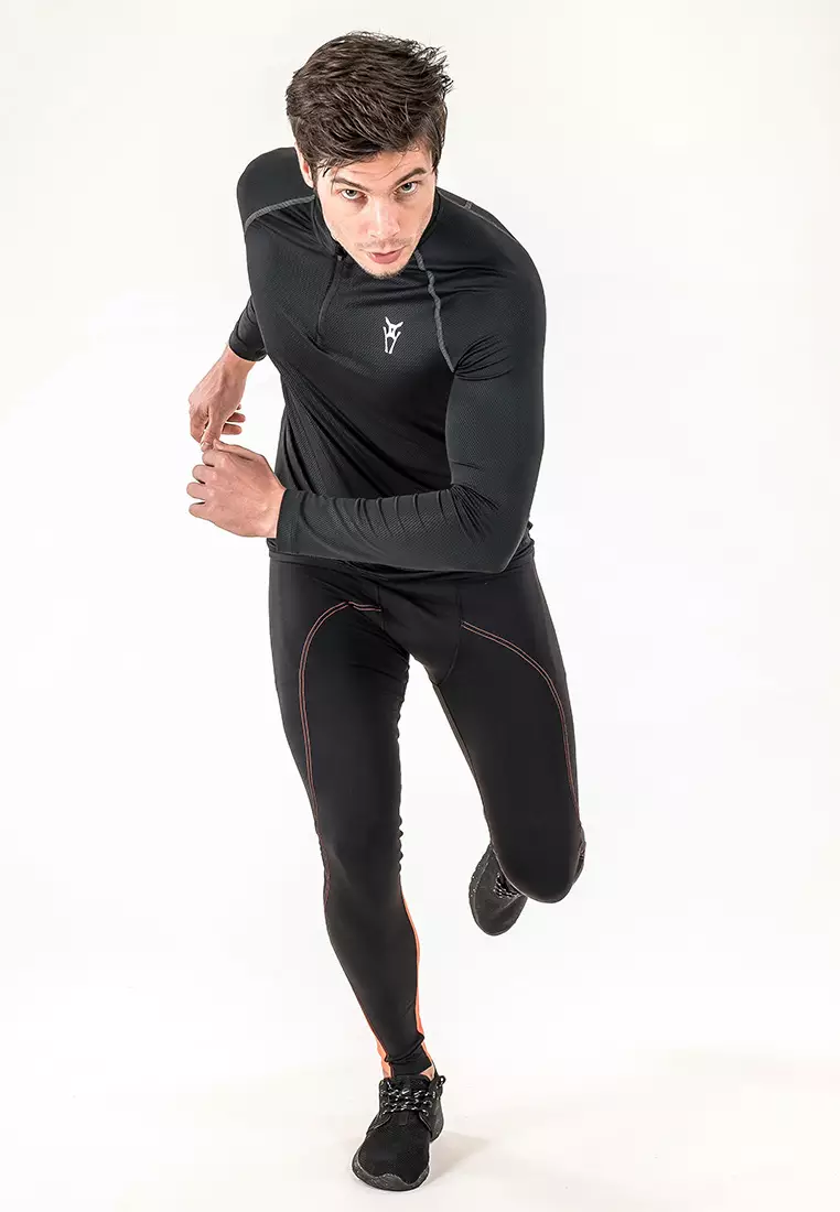 Men Alacrity Long Sleeve Top (Black)