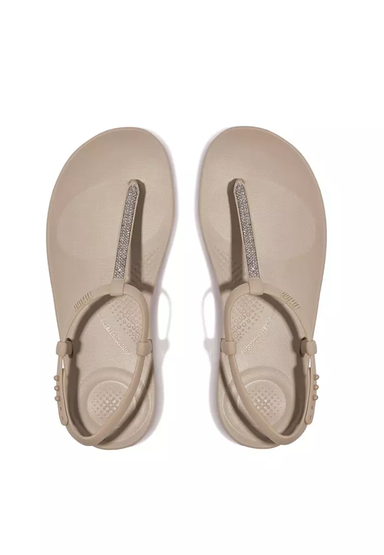 Iqushion Splash Sparkle T-bar Sandals