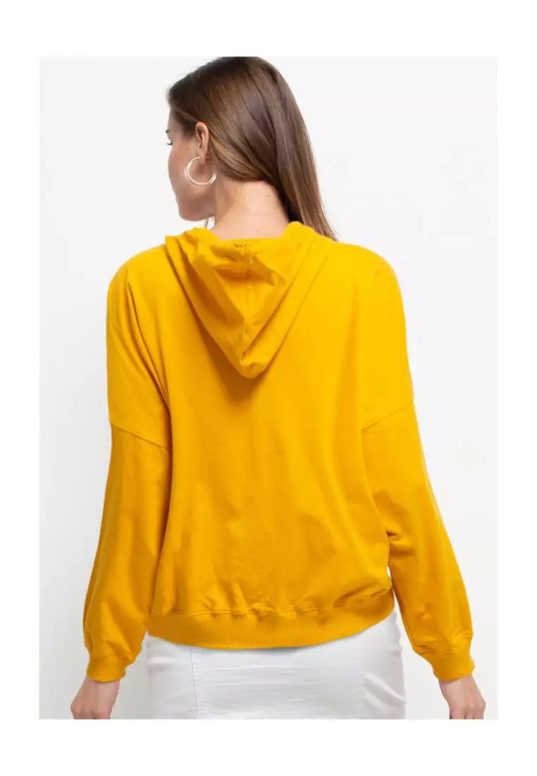 Sweater Wanita Laude Mustard