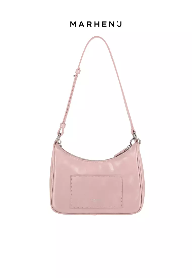 SAGE Vegan Leather Crossbody Bag Blossom Pink