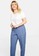 Violeta by MANGO purple Button Straight-Fit Trousers 03329AA0590484GS_4