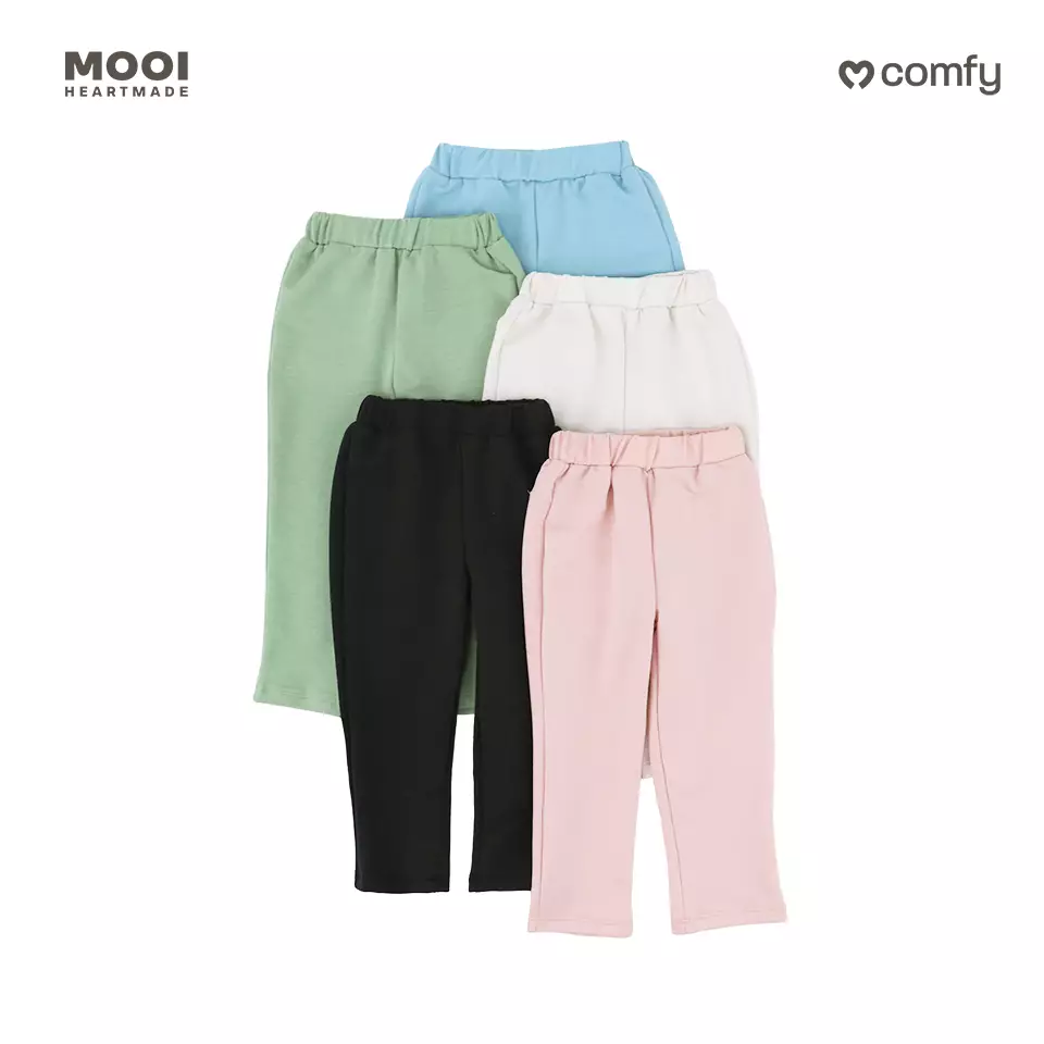 Mooi Celana Panjang Anak Perempuan Comfy Skinny Pants - Black