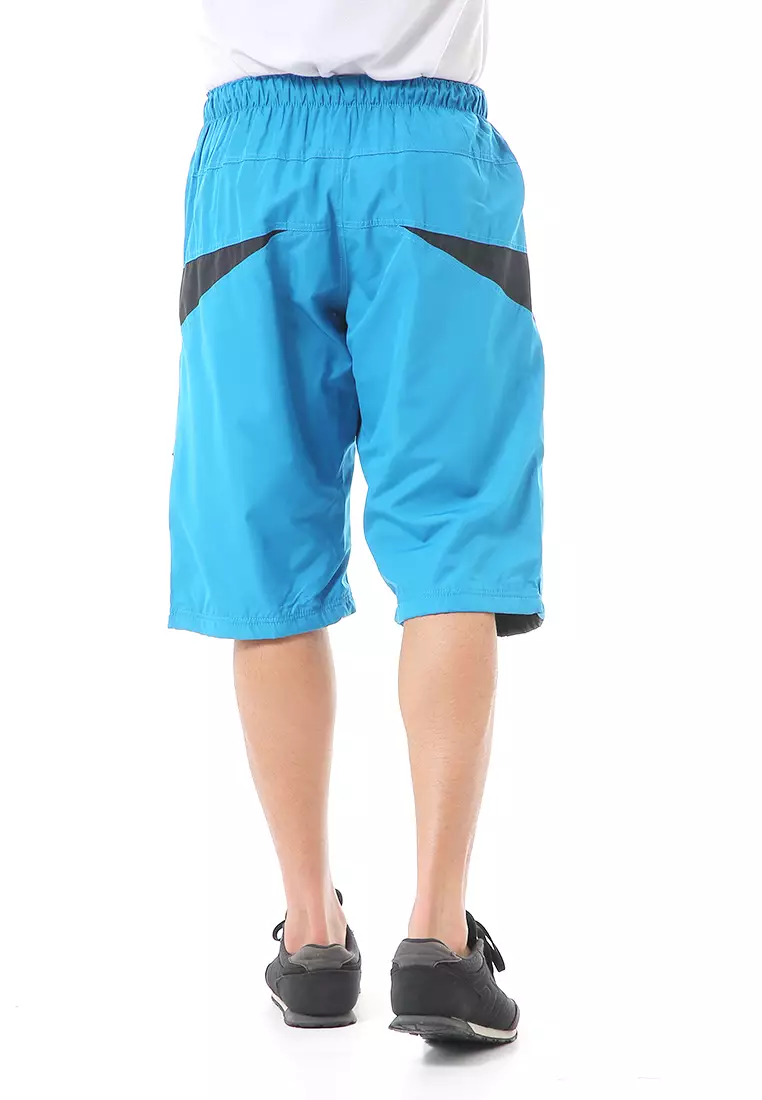 Grissham Celana Cargo Pendek Pria Motif List Short Pants Kasual Material Parasut ORIGINAL - Turkish