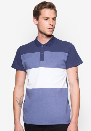 Two Buttons Stripe Polo