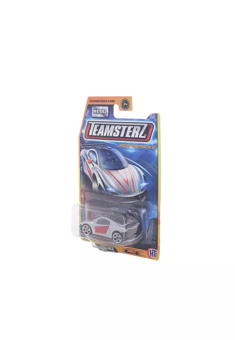 Mainan Anak Mobil Teamsterz Diecast Type T Mobil Balap Silver TM-16A