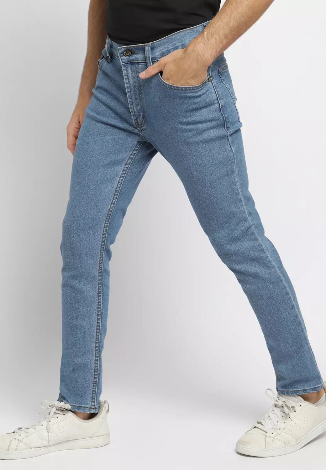 PAULMAY Celana Panjang Jeans Pria Slim Fit - Sky Light