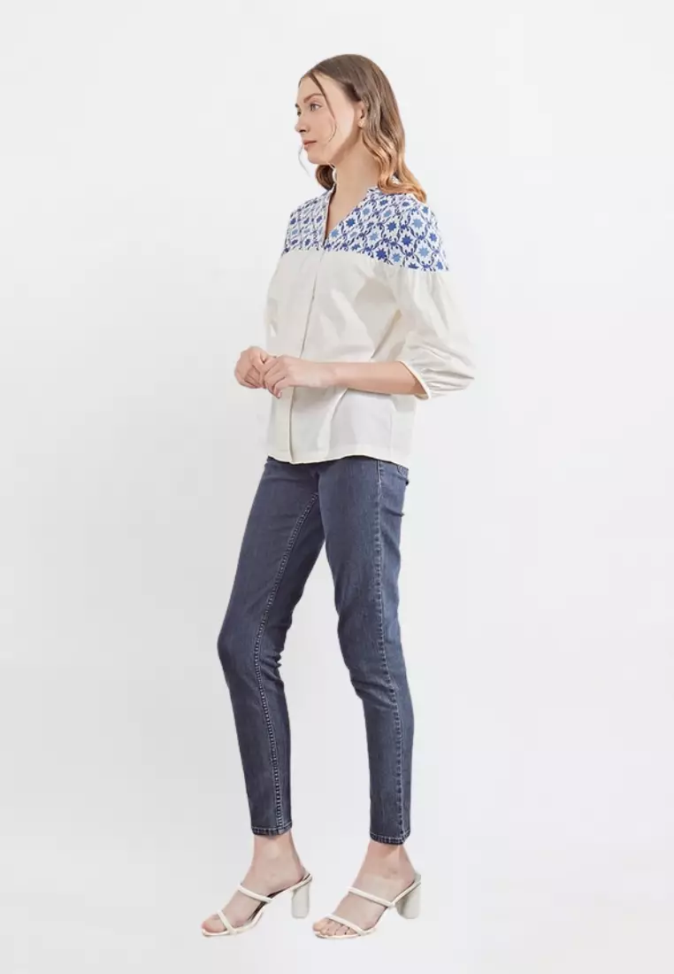 Blouse Batik Asteria BW