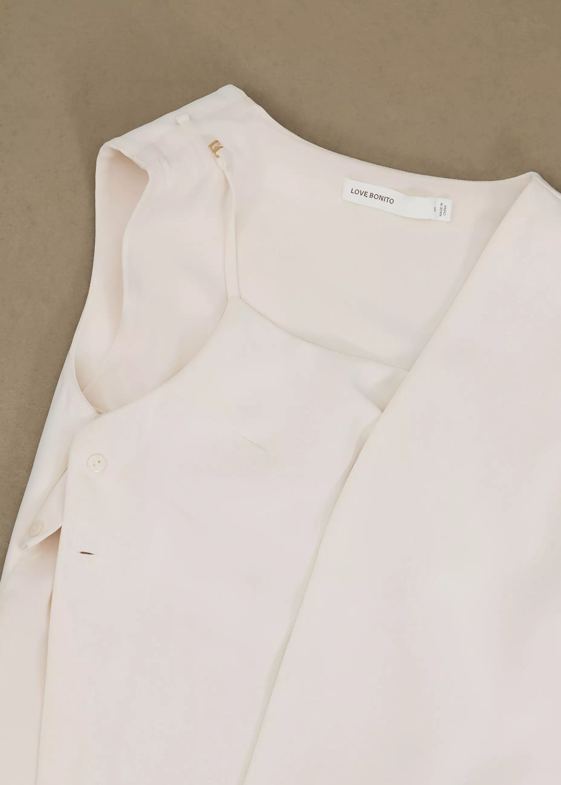Atasan Wanita - Moira Detachable Tailored Vest Top