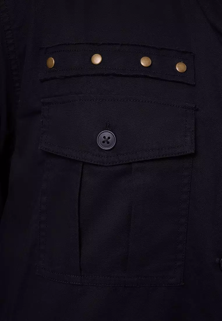 MANZONE X Merry Riana - Jacket Lengan Panjang Pria Wisdom - Black