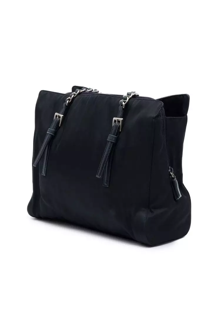 Pre-Loved Prada Tessuto Chain Tote