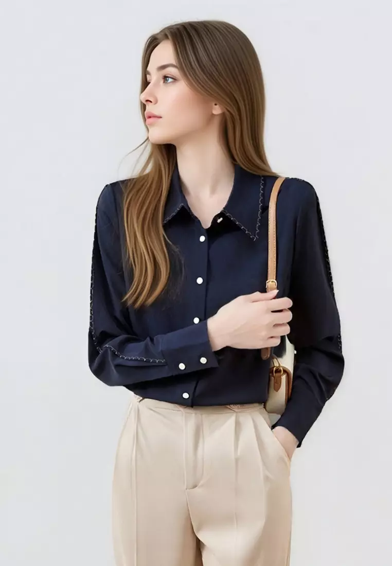 Elegant Long Sleeves Shirt