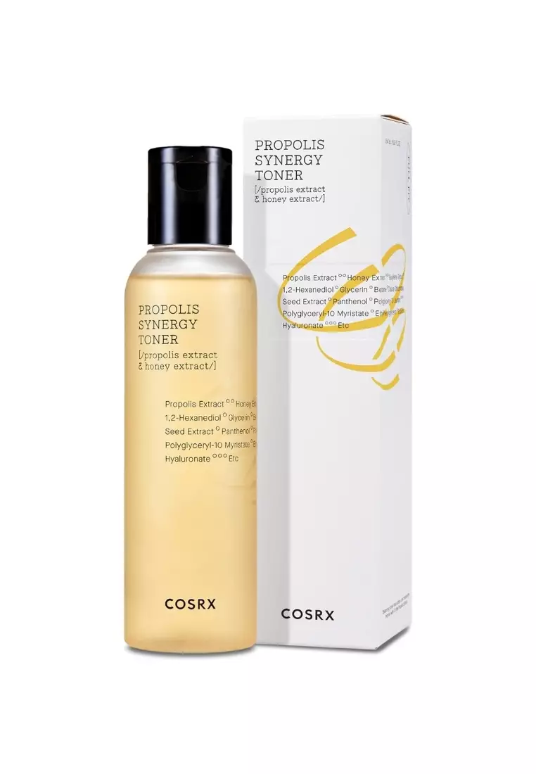 Cosrx Propolis Set(Toner 150ml +Ampoule 30ml+ Cream 65ml + 1's Mask) For Dry & Rough Skin