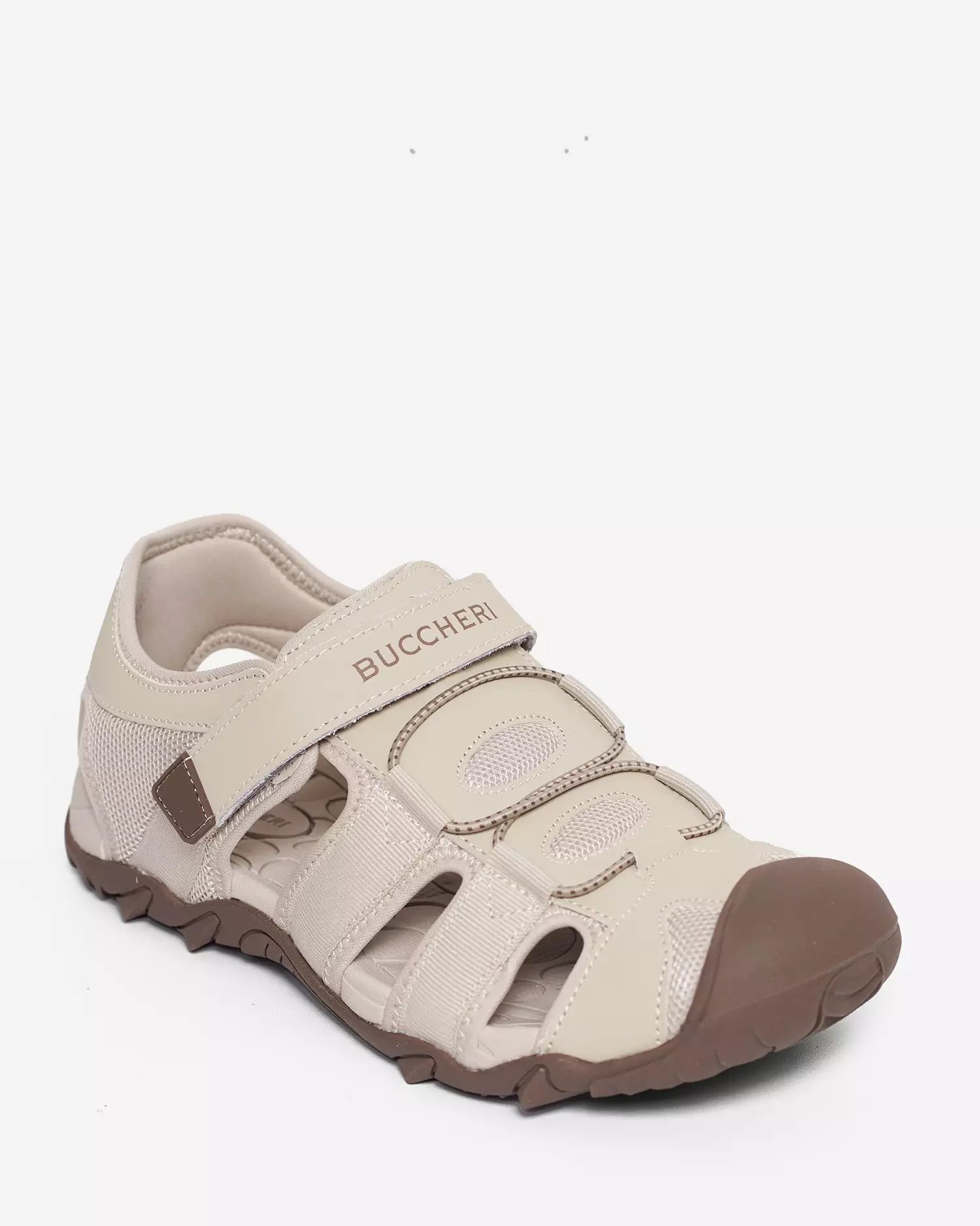 Buccheri Cronos Sandals Men Beige