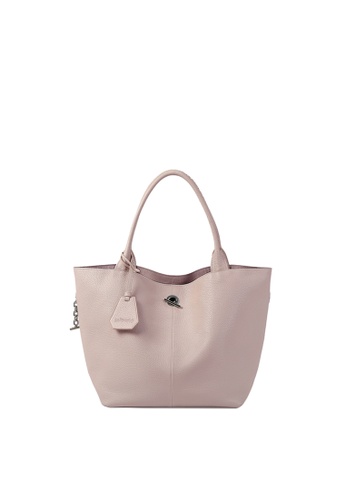 Rabeanco grey and pink and beige RABEANCO ALEX Small Tote - Light Nude Pink CEEEEAC5D469B3GS_1