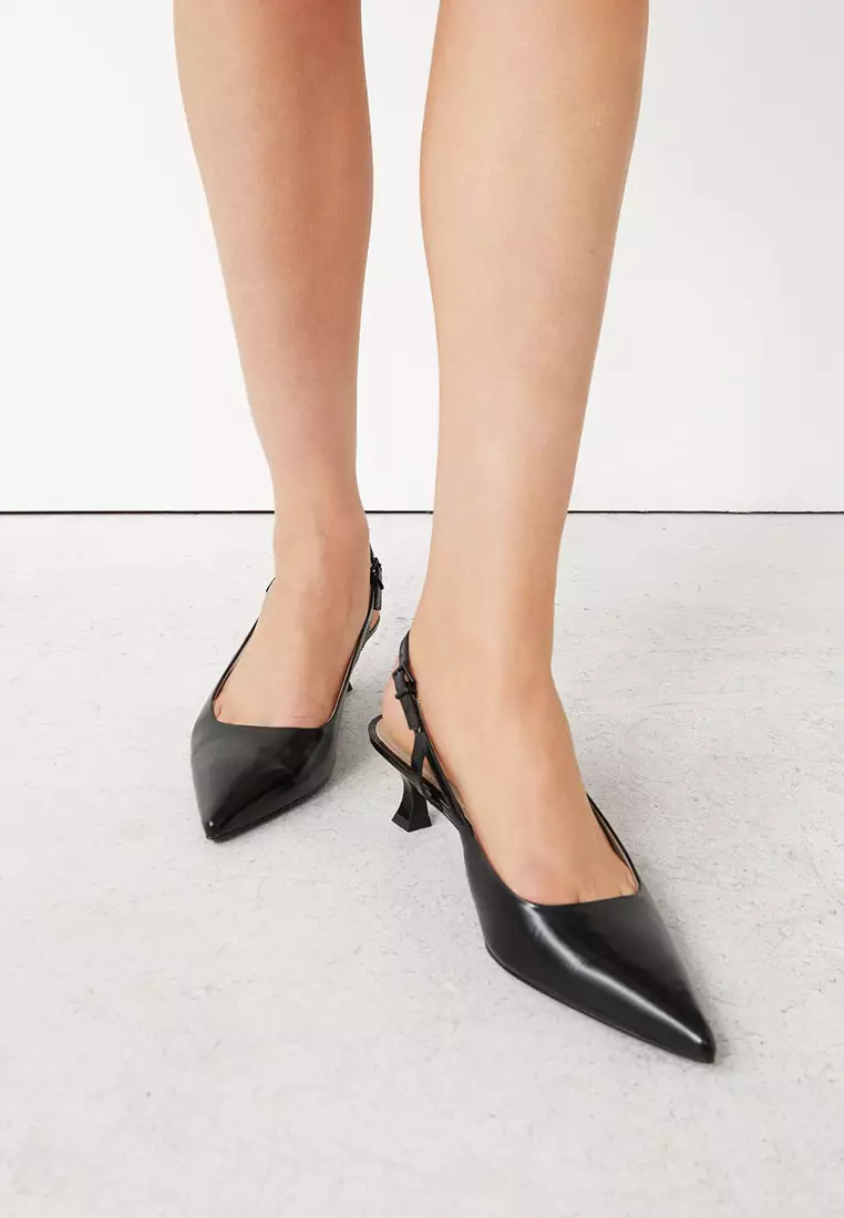 Buy Other Stories Pointed Slingback Kitten Heel Mules 2024