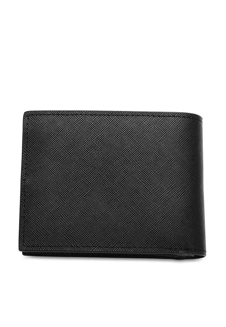 Men's Genuine Leather RFID Blocking Bi Fold Wallet