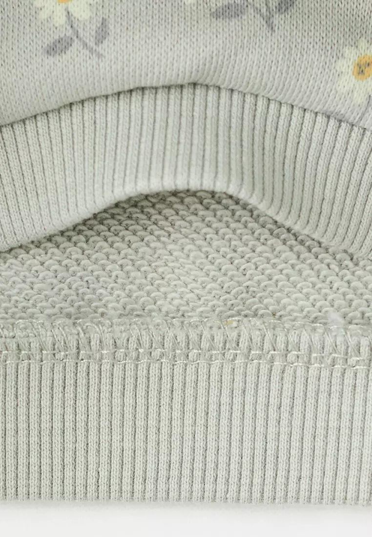 Floral Printed Sweatshirt