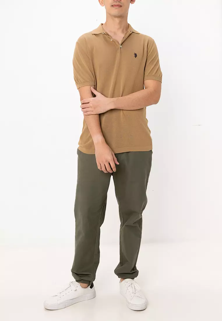 Knit Polo Shirt