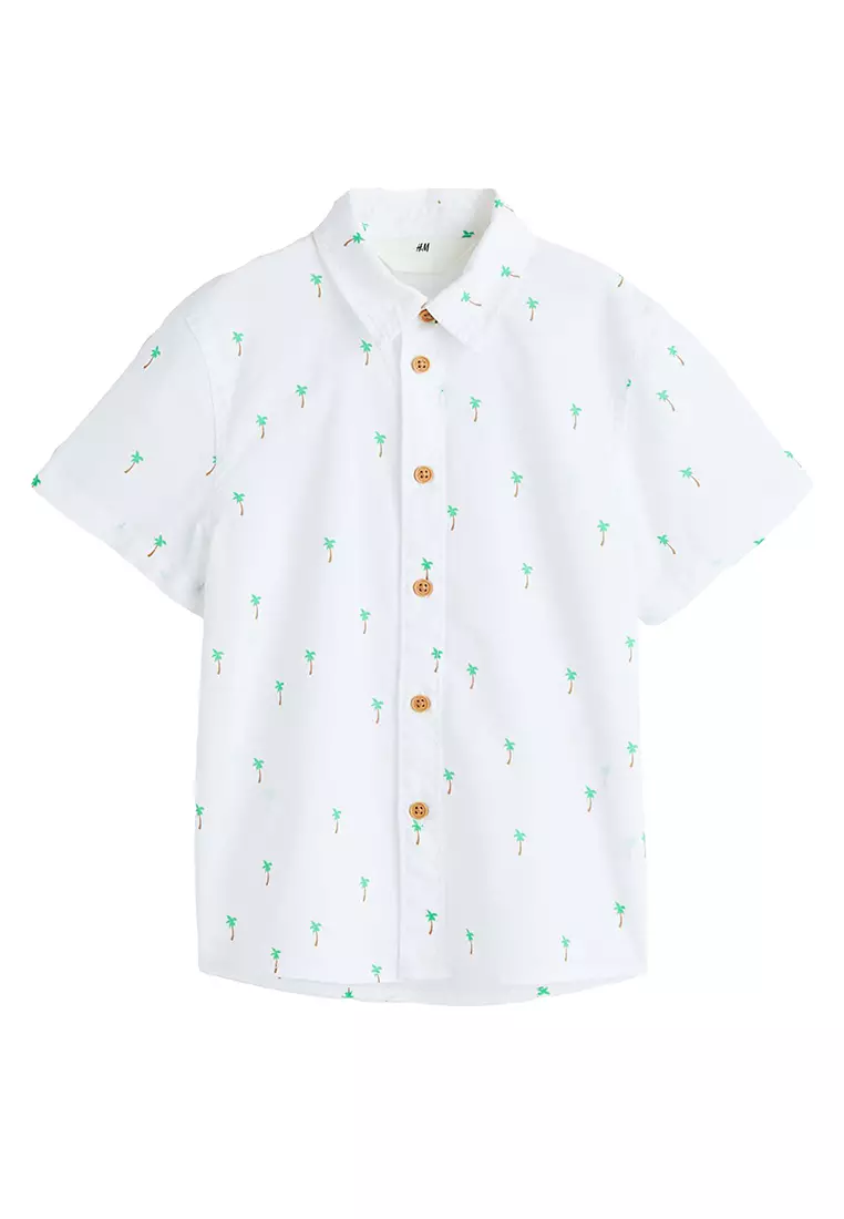 H&m short clearance sleeve shirts