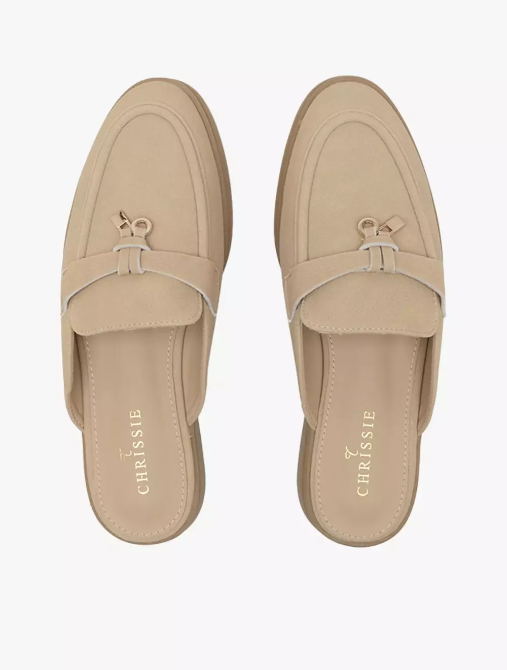 Payless Chrissie Womens Liria Flat Mules - Beige_15