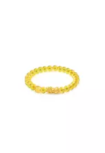 Citrine - Dragon Charm & Pixiu