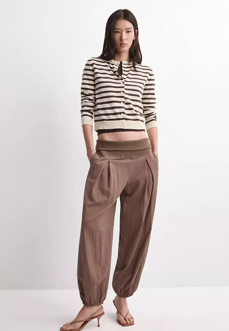 Striped Knit Cardigan