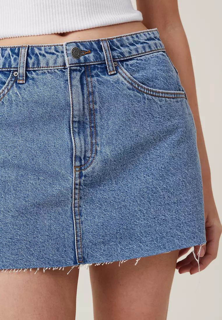 Buy Cotton On Denim Mini Skirt 2024 Online | ZALORA Philippines
