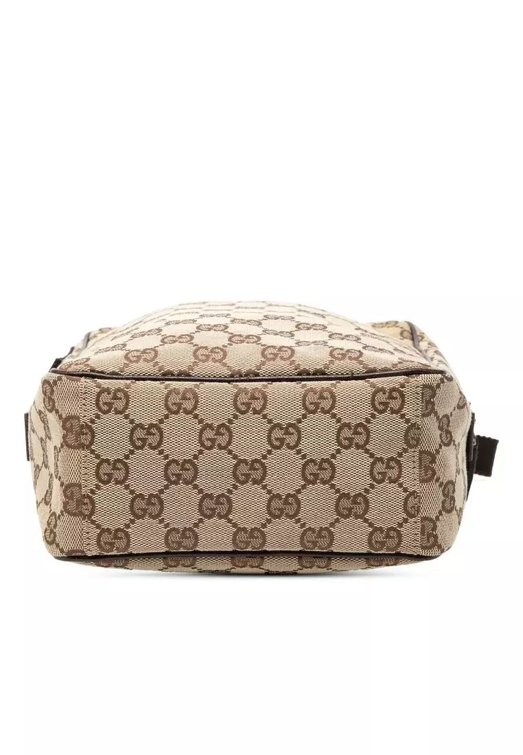Pre-Loved Gucci Gg Canvas Crossbody