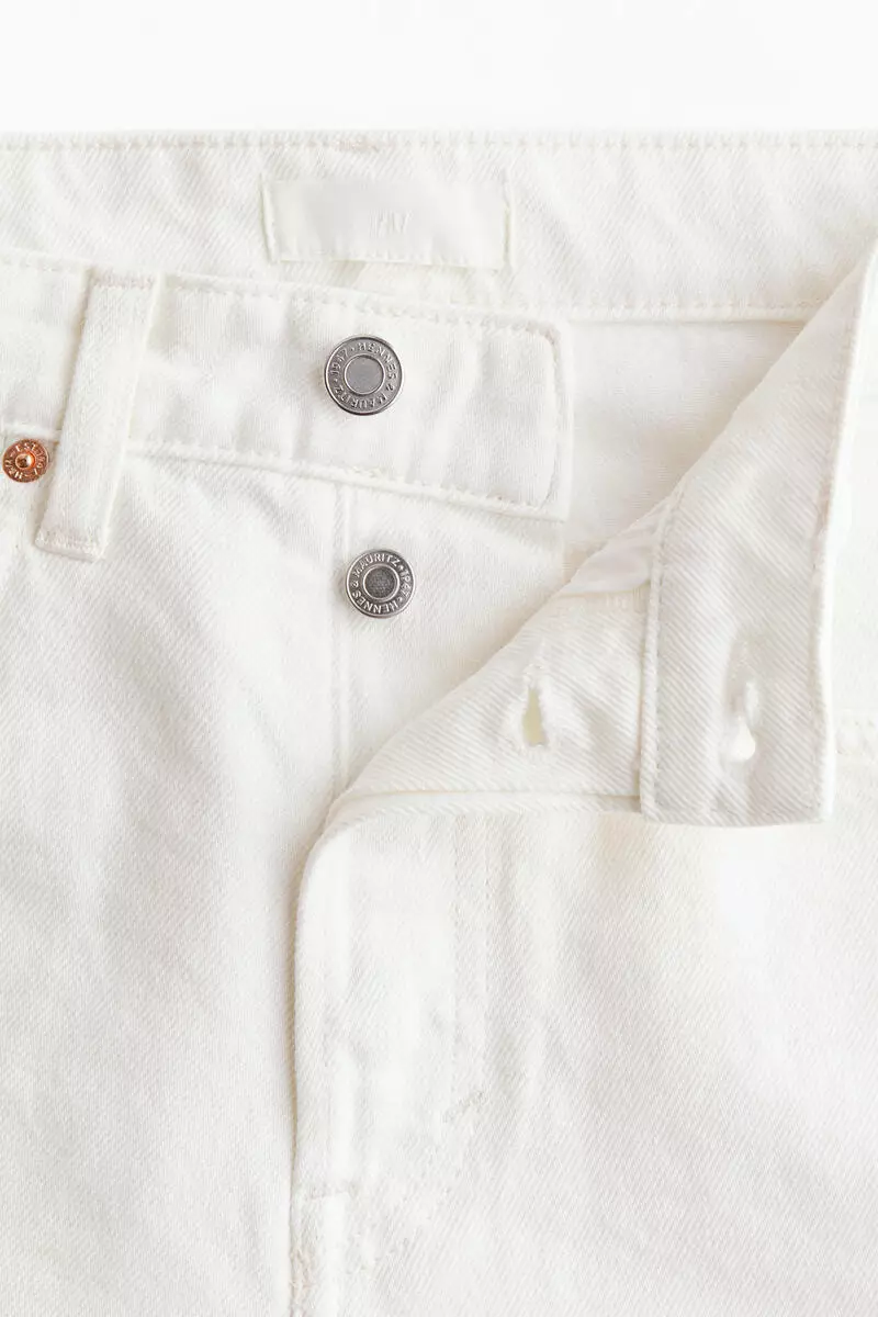 Denim Bermuda shorts