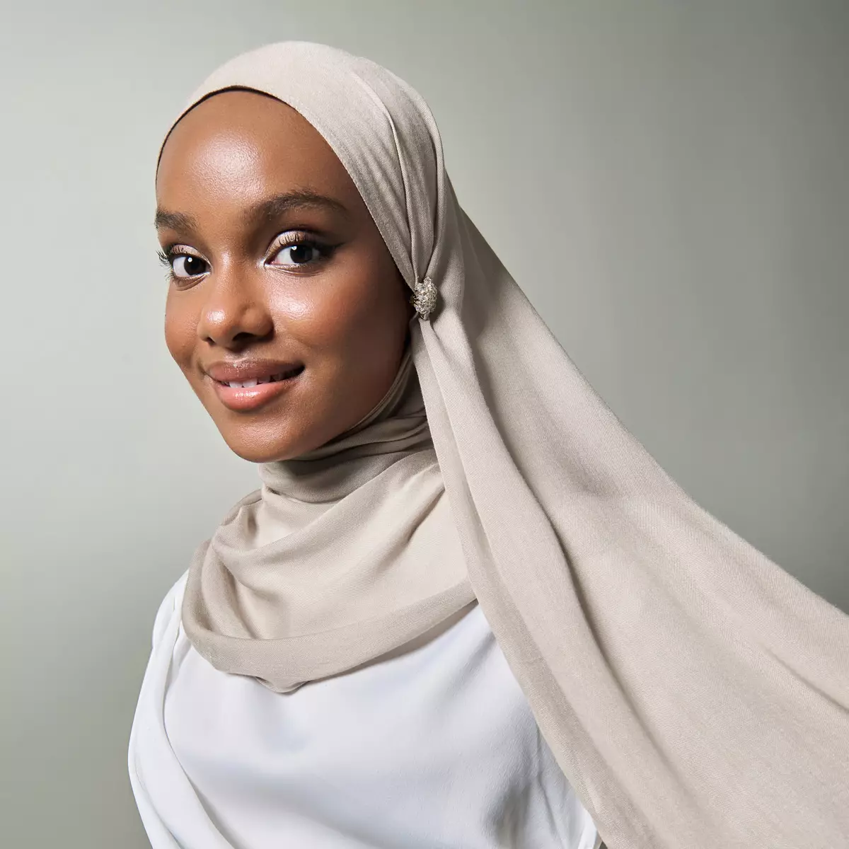 [New Collection] ZM Zaskia Mecca - Leeya Crystal Pink Pashmina Viscose Muslim - Jilbab Bahan Viscose Premium