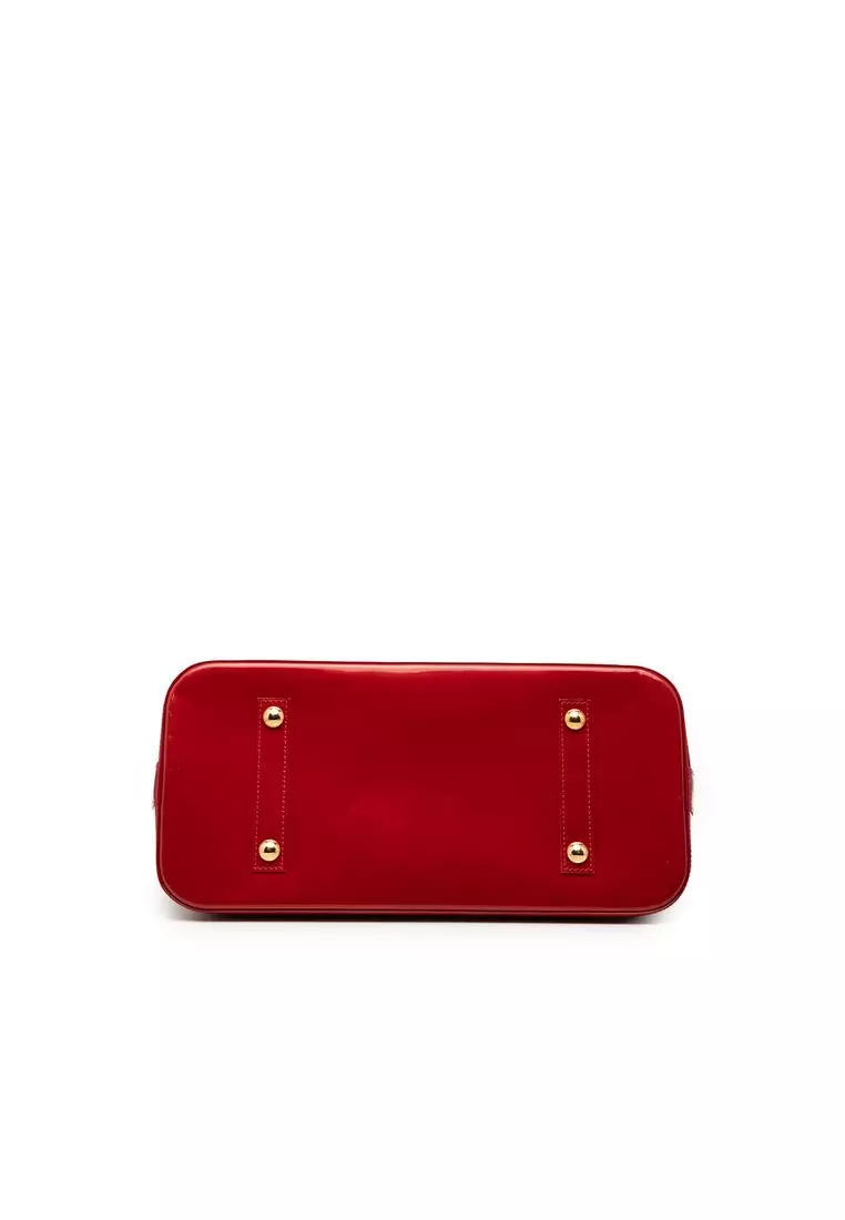 Pre-Loved Louis Vuitton Monogram Vernis Alma Gm