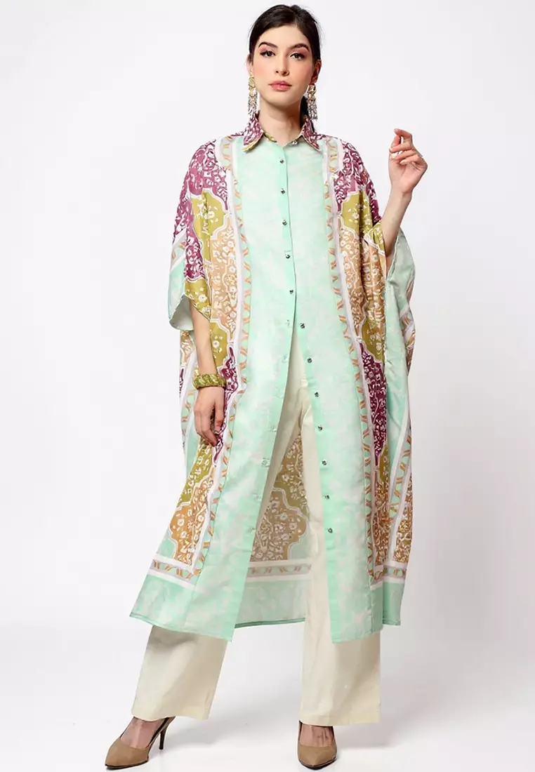 Kanzi Collared Kaftan