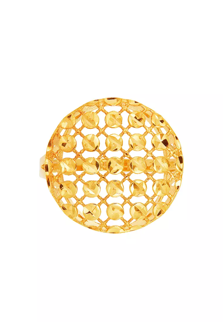 HABIB Oro Italia 916 Yellow Gold Ring GR52351023 (22K Gold)