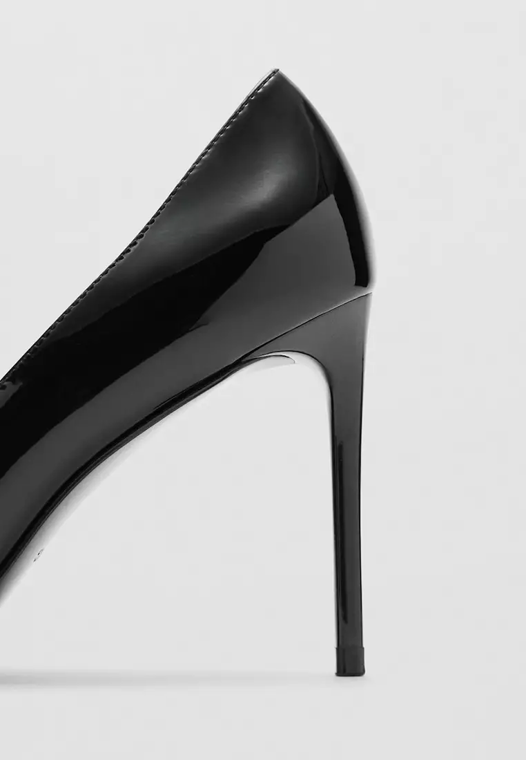 Patent Leather Heel Shoes