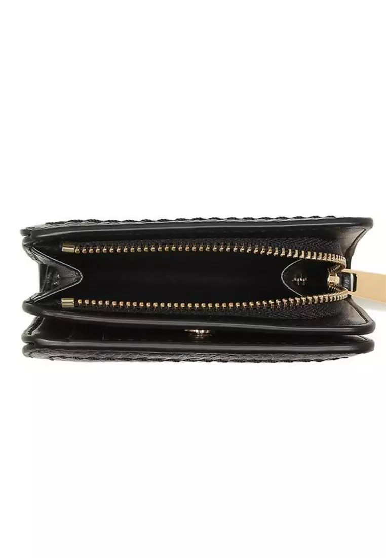 Buy Marc Jacobs Marc Jacobs Groove Mini Compact Wallet Black ...