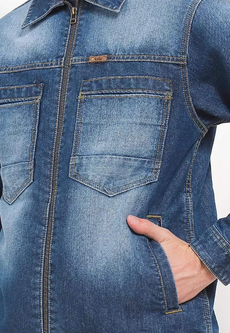Cotton Denim Jacket MJF185
