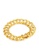 YOUNIQ gold YOUNIQ Trio Aisya Classic 24K Gold Plated Slim Chain Bracelet 3C886AC8E3722FGS_1