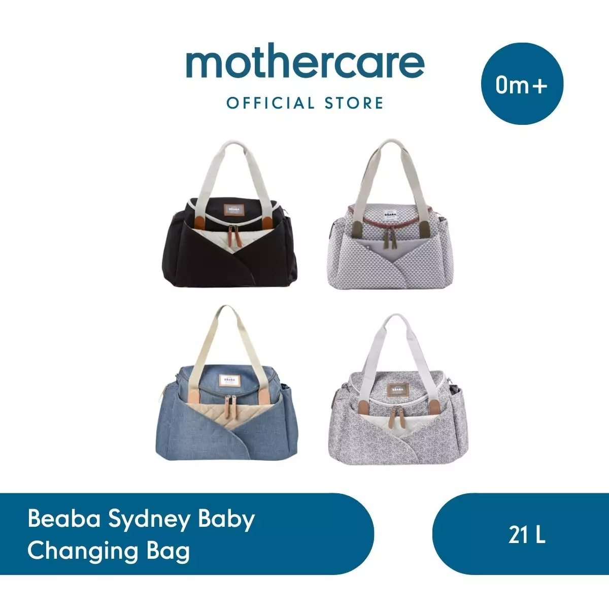 Jual Beaba Beaba Baby Sydney Changing Bag Grey Tas Perlengkapan