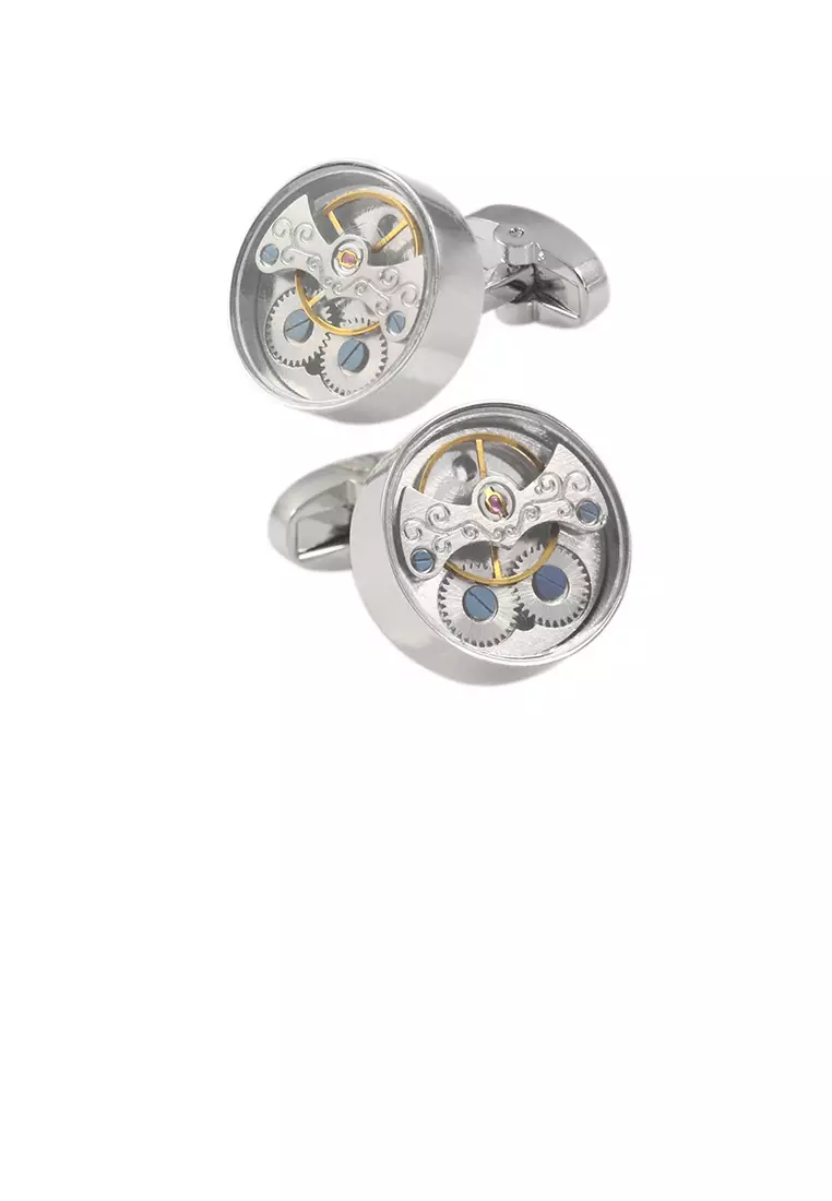 Mechanical movement 2025 cufflinks