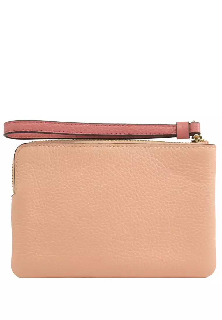 Buy Coach Coach Corner Zip Wristlet In Colorblock With Horse And