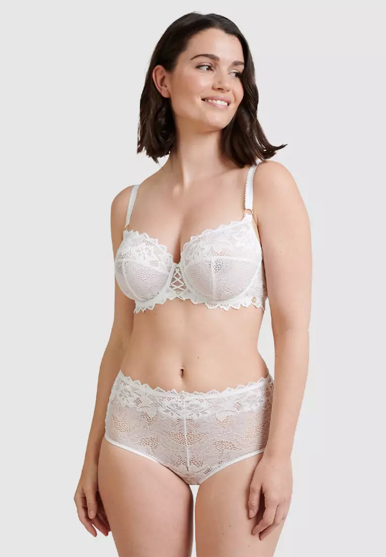 Arum Trend Sheer Lace Longline Balconette Bra