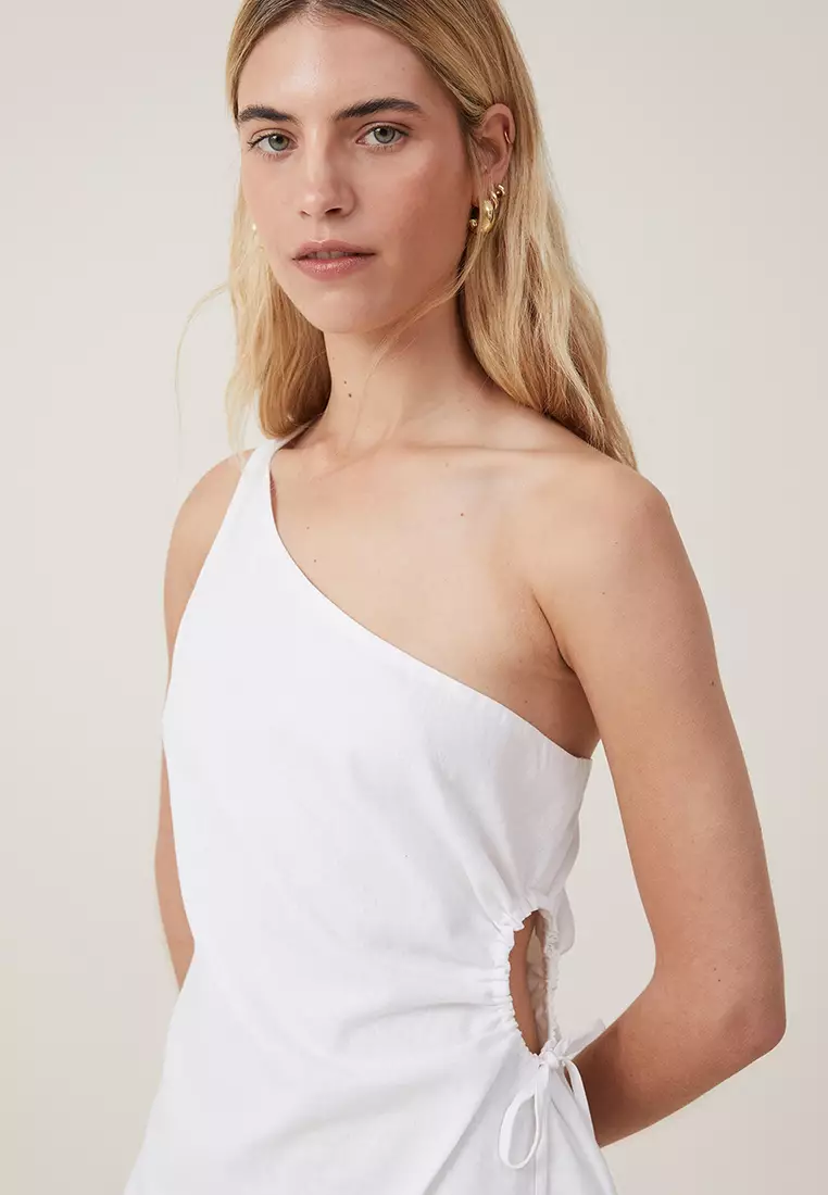 One Shoulder Mini Dress