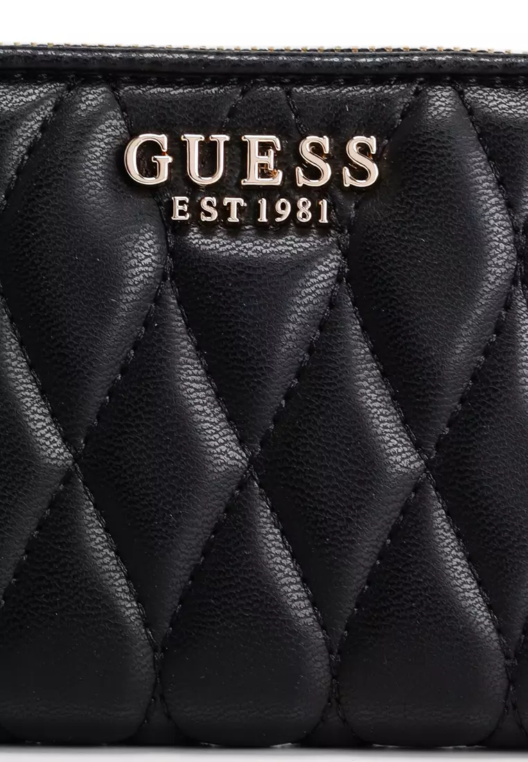 Valla Signature Logo Small Zip Around Wallet