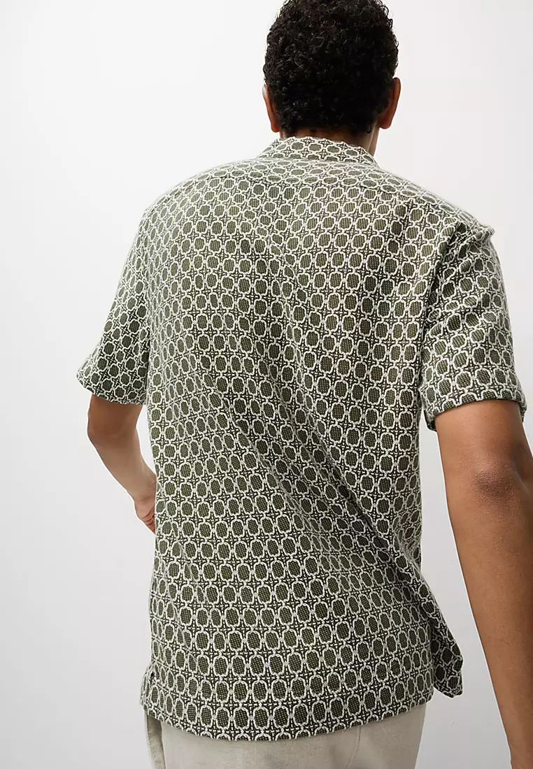 Cotton Rich Jacquard Shirt