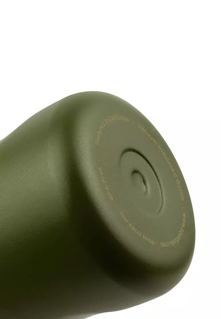 40oz Walnut New Sports Lid Bottle Wide Mouth Vacuum Insulated Stainless Steel Drinking Water Bottle