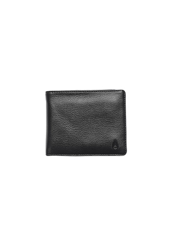 Nixon black Pass Leather Coin - Black (C2973000) 2983CACEF905F0GS_1